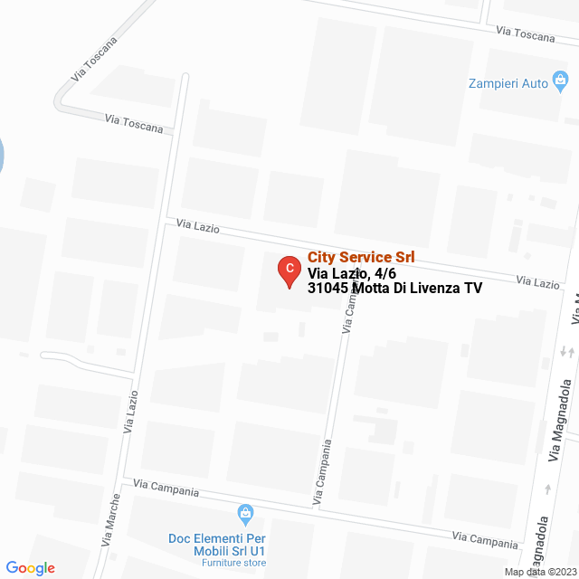 apri la mappa di City Service Srl