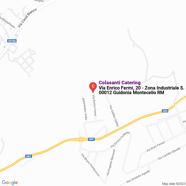 apri la mappa di Colasanti Catering