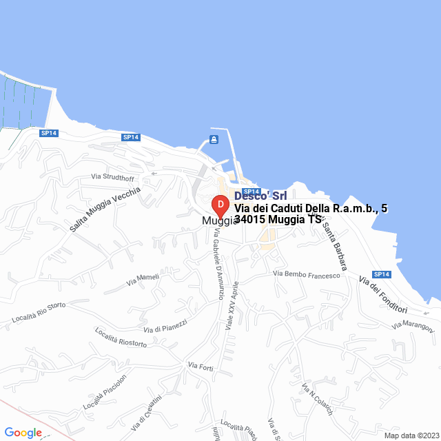 apri la mappa di Desco‘ Srl