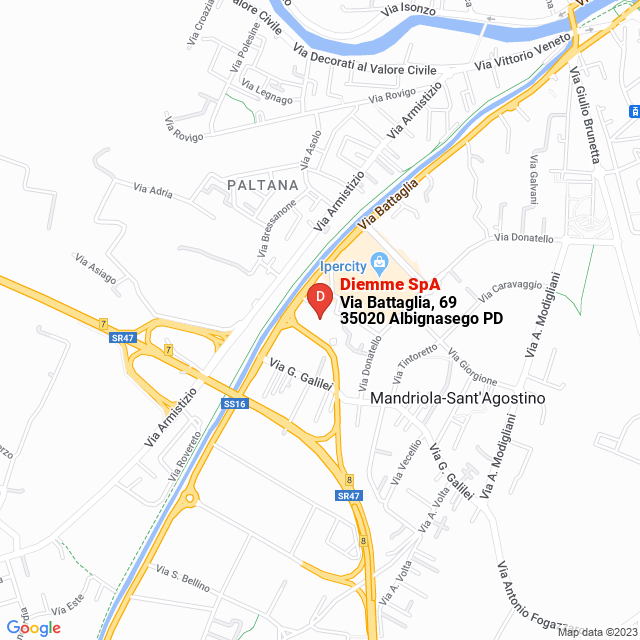 apri la mappa di Diemme SpA