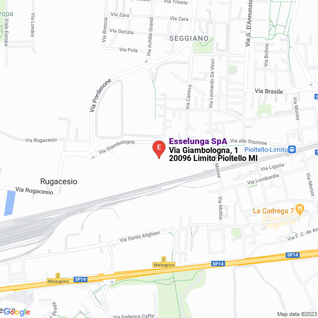 apri la mappa di Esselunga SpA