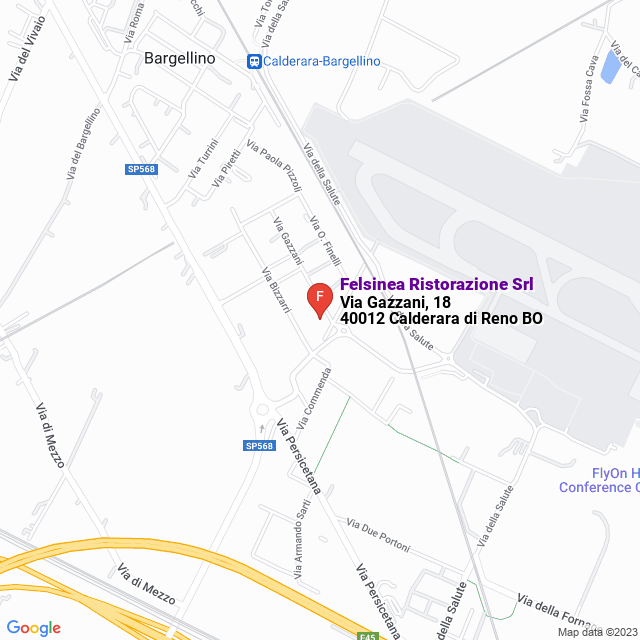 apri la mappa di Felsinea Ristorazione Srl