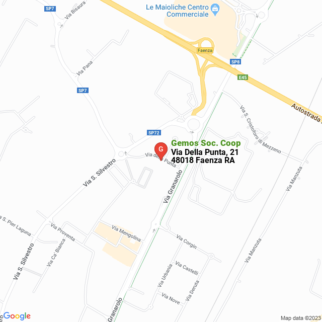 apri la mappa di Gemos Soc. Coop