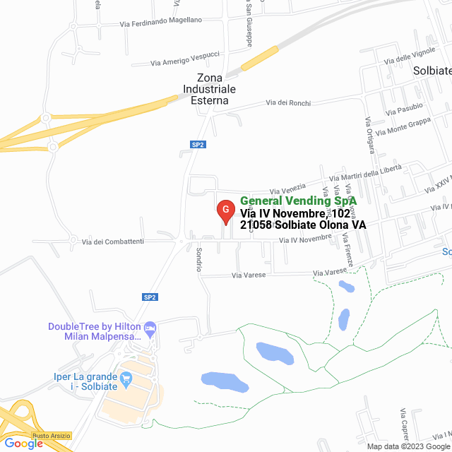 apri la mappa di General Vending SpA