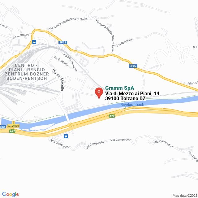 apri la mappa di Gramm SpA