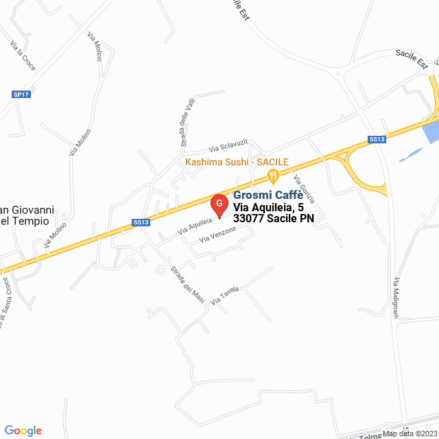 apri la mappa di Grosmi Caffè