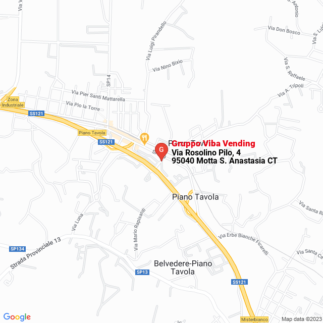 apri la mappa di Gruppo Viba Vending