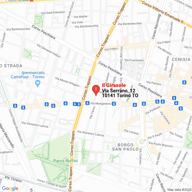 apri la mappa di Il Girasole