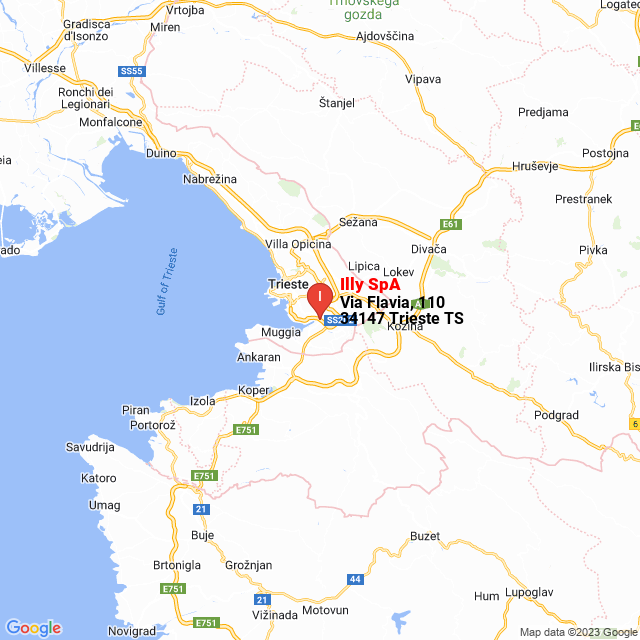 apri la mappa di Illy SpA