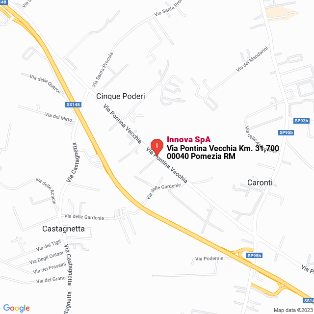apri la mappa di Innova SpA
