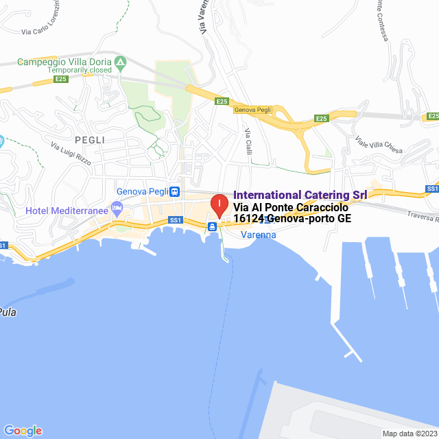 apri la mappa di International Catering Srl