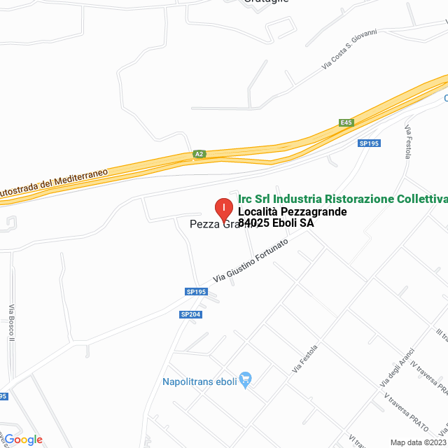 apri la mappa di Irc Srl Industria Ristorazione Collettiva