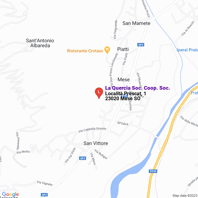 apri la mappa di La Quercia Soc. Coop. Soc.