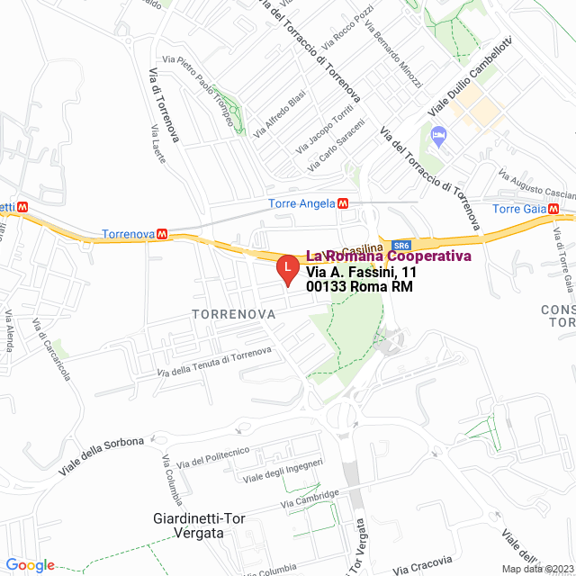 apri la mappa di La Romana Cooperativa