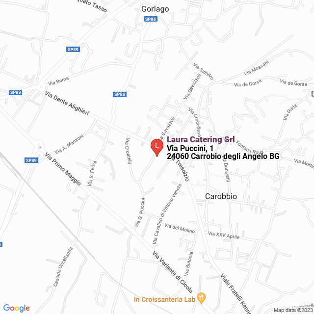 apri la mappa di Laura Catering Srl
