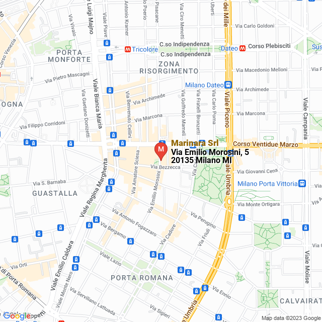 apri la mappa di Marinara Srl