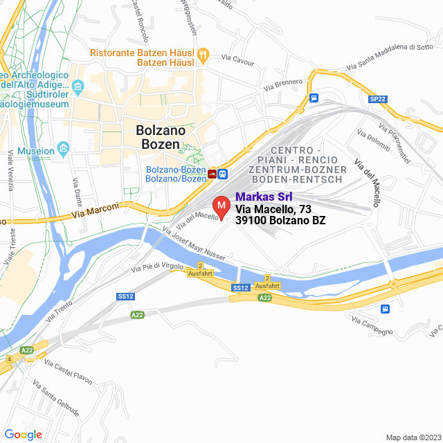 apri la mappa di Markas Srl