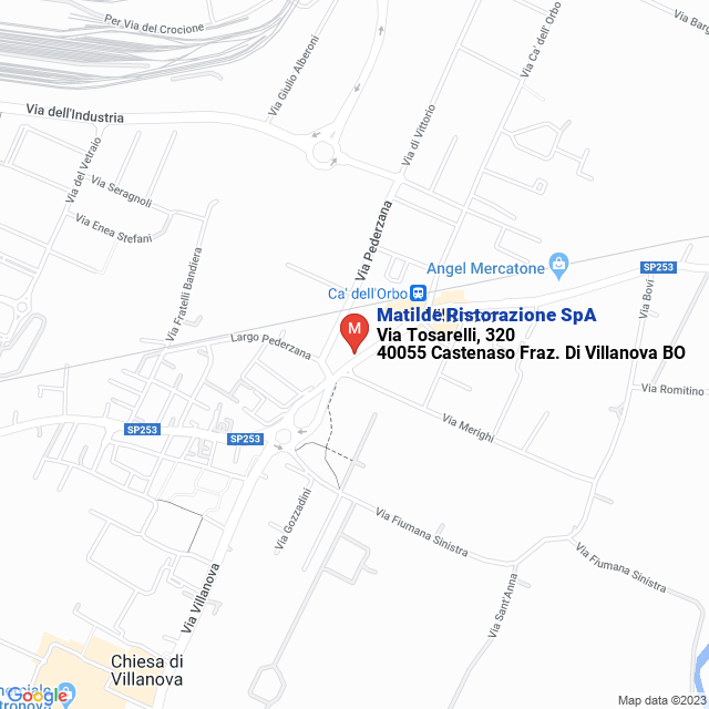 apri la mappa di Matilde Ristorazione SpA