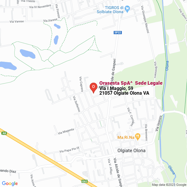 apri la mappa di Orasesta SpA^- Sede Legale