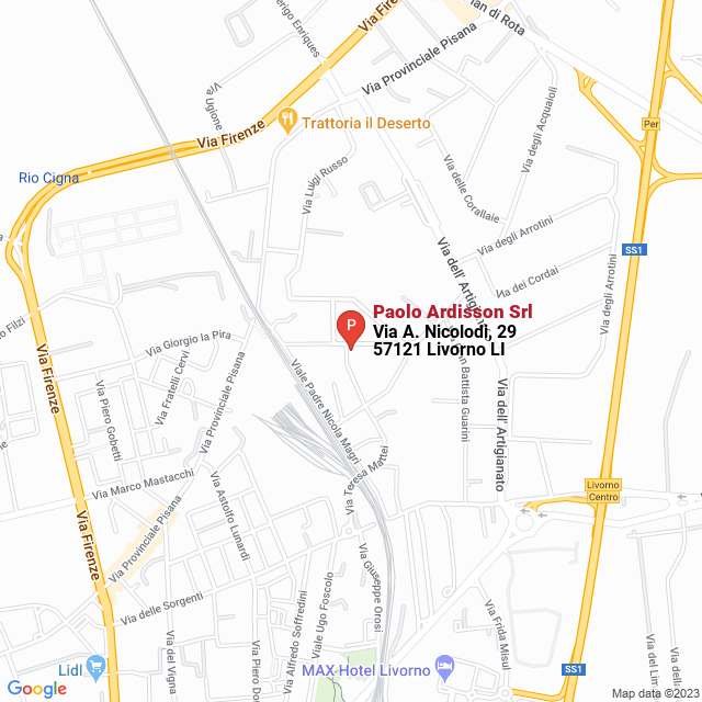 apri la mappa di Paolo Ardisson Srl