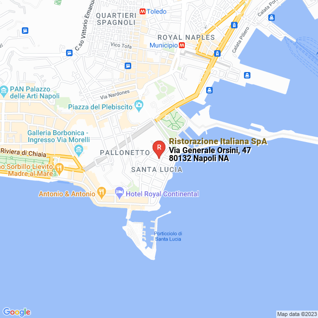 apri la mappa di Ristorazione Italiana SpA