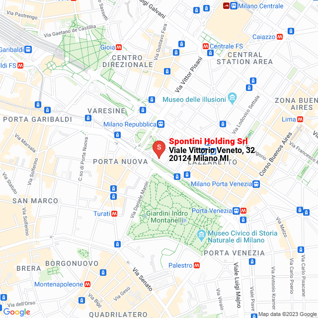 apri la mappa di Spontini Holding Srl