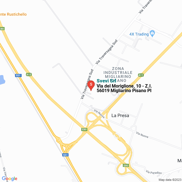 apri la mappa di Svevi Srl
