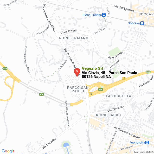 apri la mappa di Vegezio Srl
