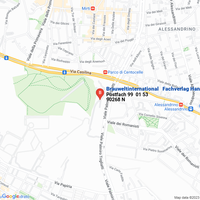 apri la mappa di Brauweltinternational - Fachverlag Hans Carl