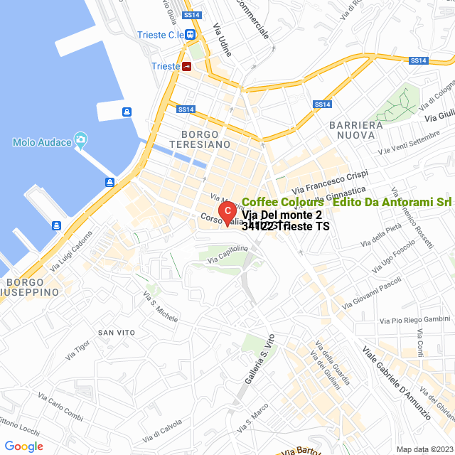 apri la mappa di Coffee Colours - Edito Da Antorami Srl