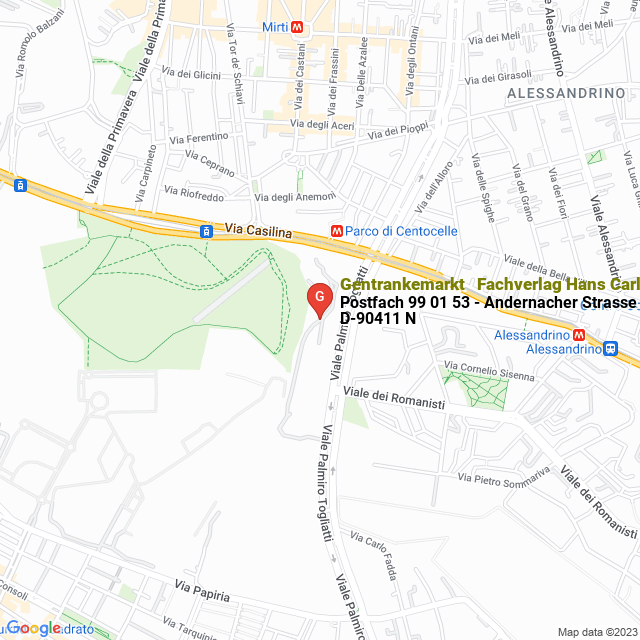 apri la mappa di Gentrankemarkt - Fachverlag Hans Carl