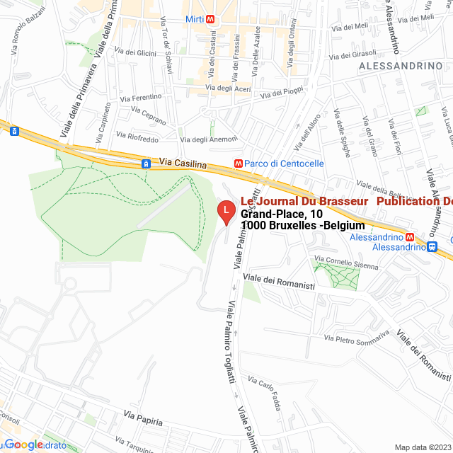 apri la mappa di Le Journal Du Brasseur - Publication Des Brasseurs Belges