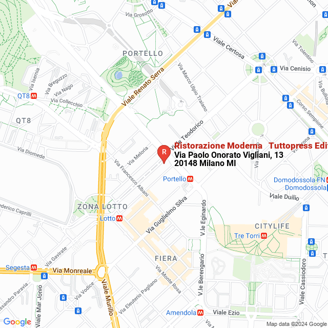 apri la mappa di Ristorazione Moderna - Tuttopress Editrice Srl