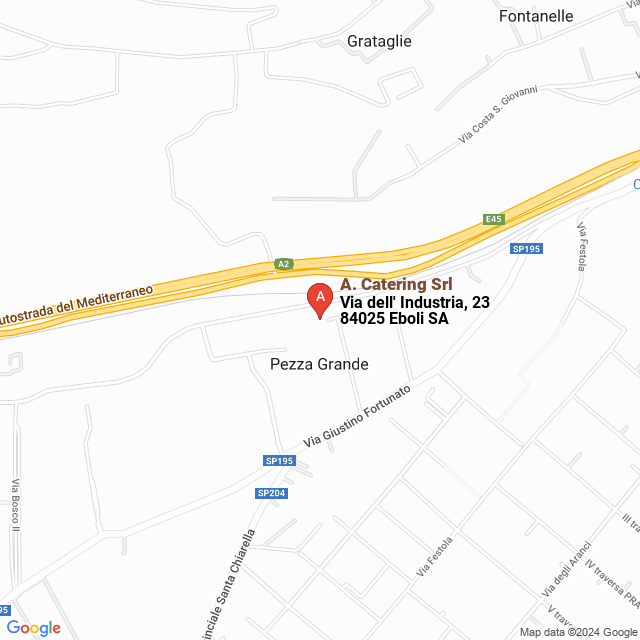 apri la mappa di A. Catering Srl