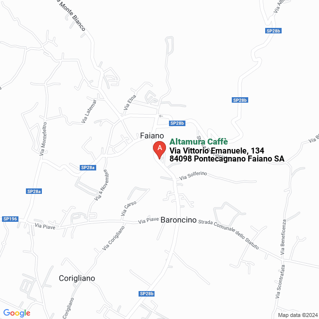 apri la mappa di Altamura Caffè