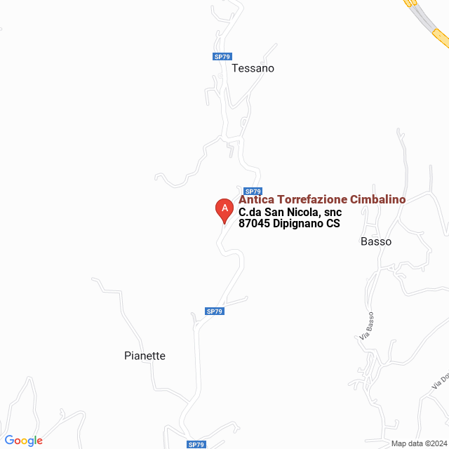 apri la mappa di Antica Torrefazione Cimbalino