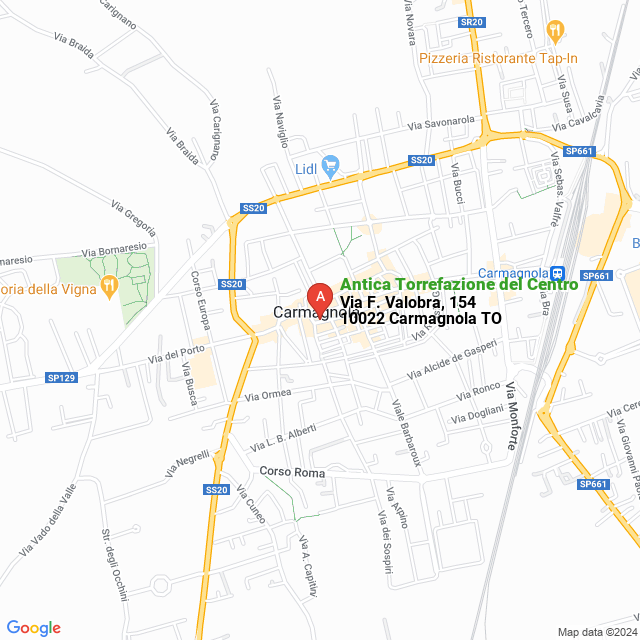 apri la mappa di Antica Torrefazione del Centro