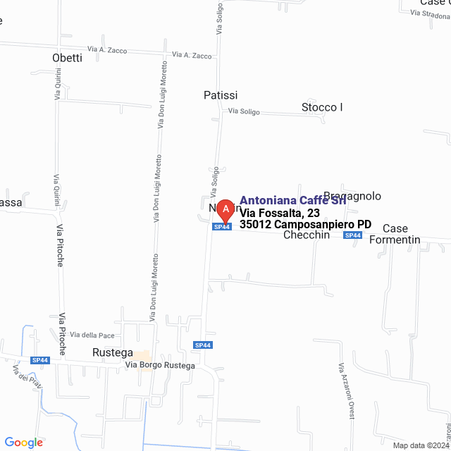 apri la mappa di Antoniana Caffè Srl