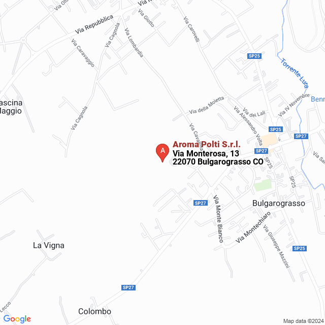 apri la mappa di Aroma Polti S.r.l.