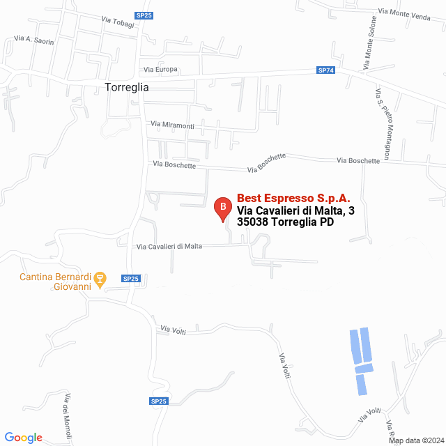 apri la mappa di Best Espresso S.p.A.