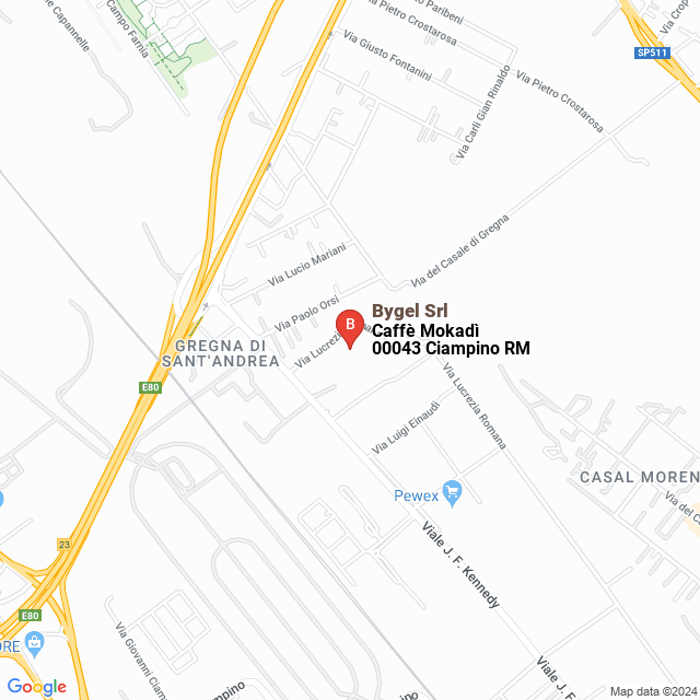 apri la mappa di Bygel Srl