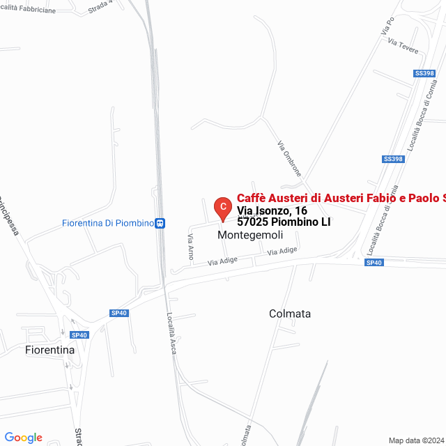 apri la mappa di Caffè Austeri di Austeri Fabio e Paolo Sas