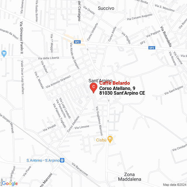 apri la mappa di Caffè Belardo