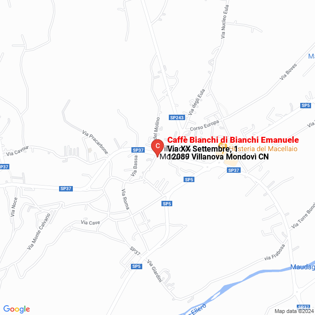 apri la mappa di Caffè Bianchi di Bianchi Emanuele