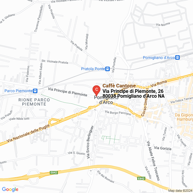 apri la mappa di Caffè Cantone