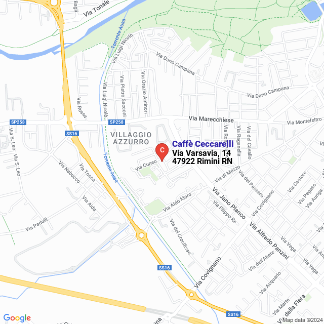 apri la mappa di Caffè Ceccarelli