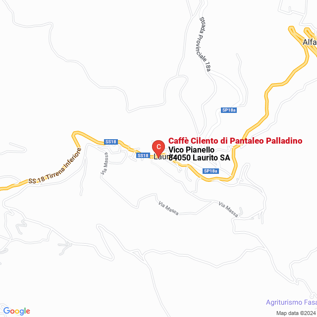 apri la mappa di Caffè Cilento di Pantaleo Palladino