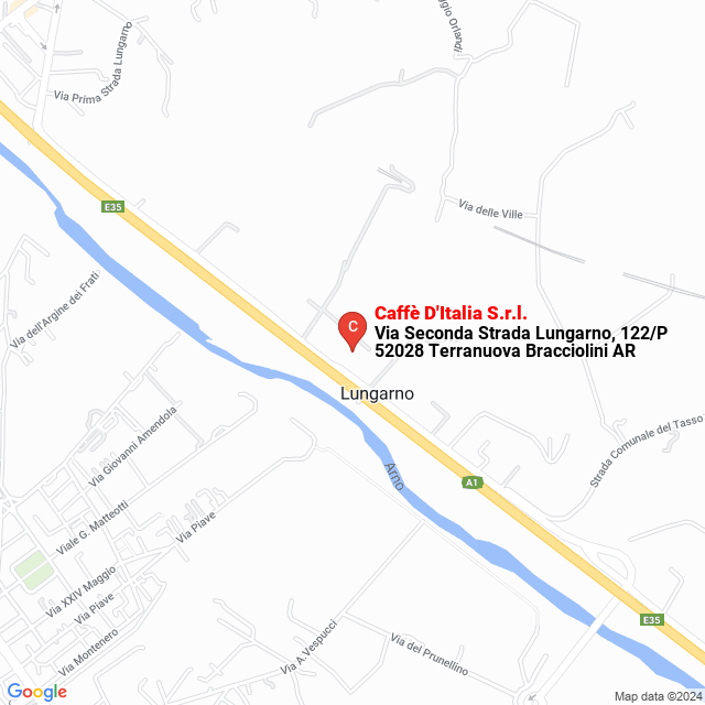 apri la mappa di Caffè D‘Italia S.r.l.