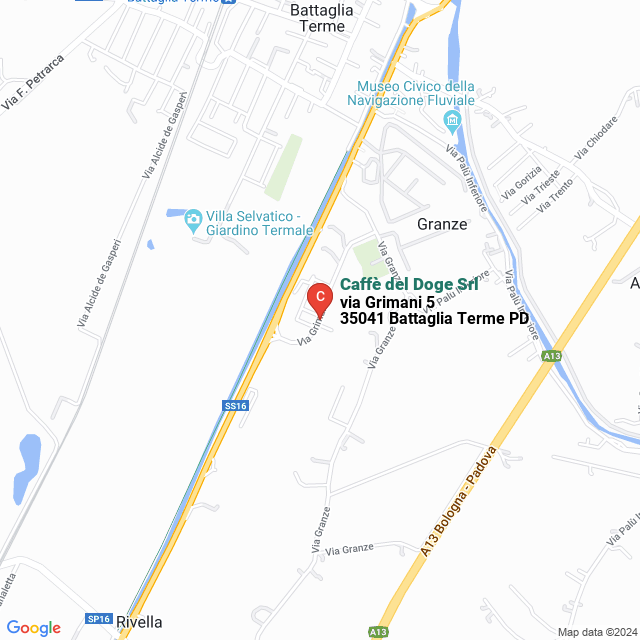 apri la mappa di Caffè del Doge Srl