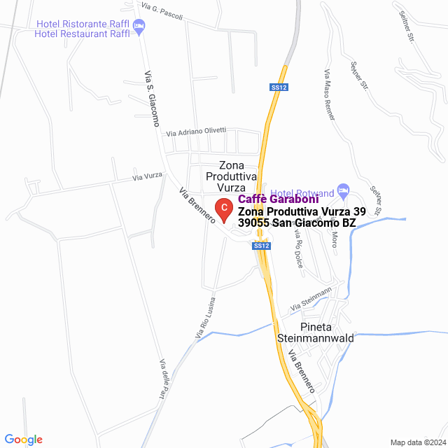 apri la mappa di Caffè Garaboni